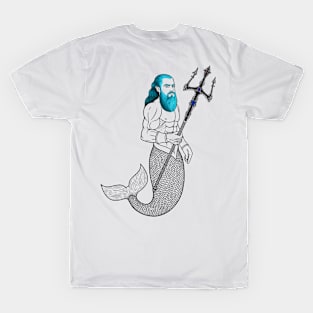 Poseidon trident fork T-Shirt